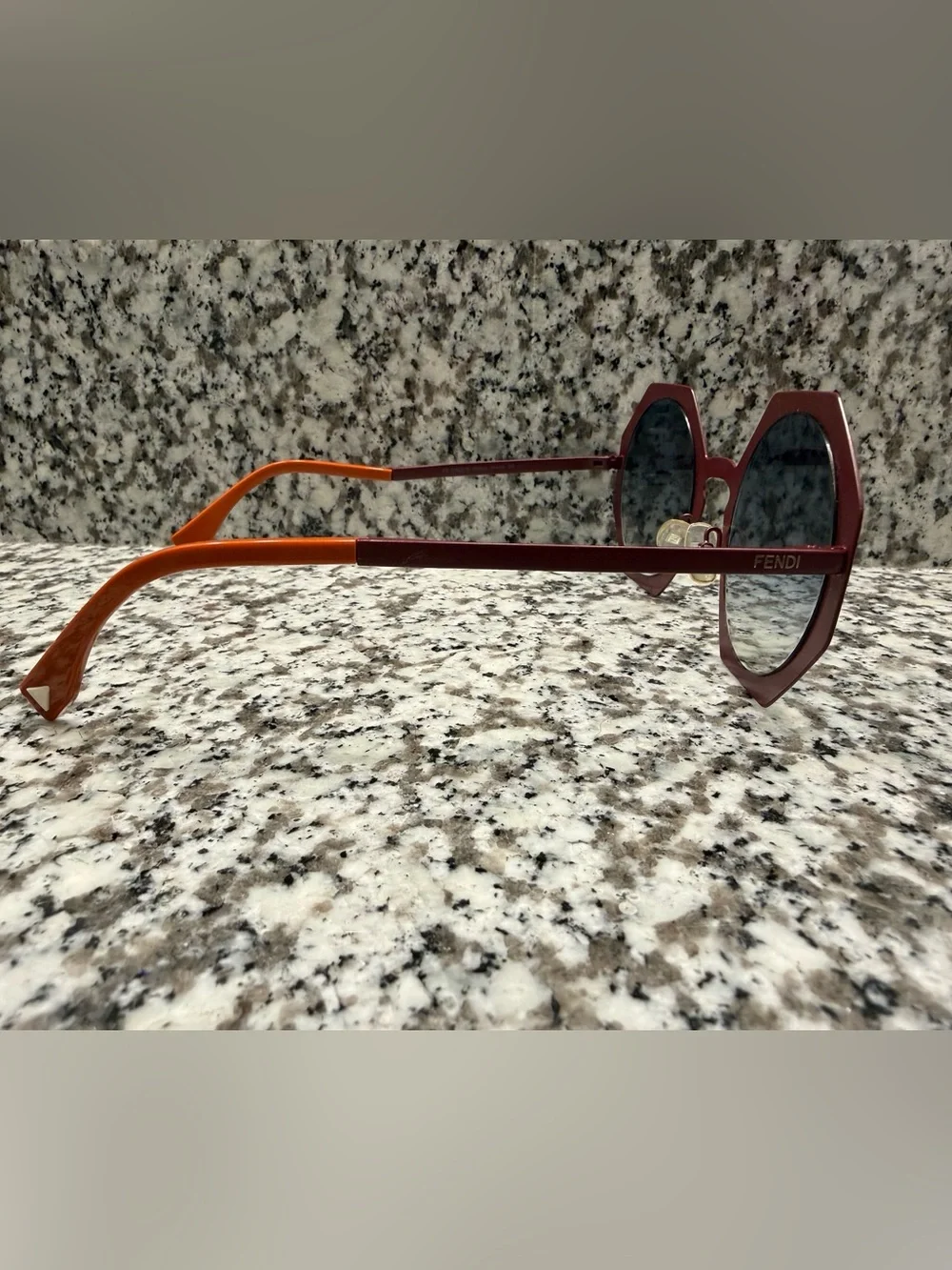 Fendi sunglasses red